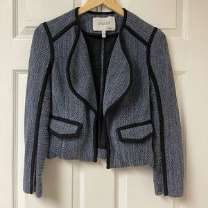 Derek Lam 10 Crosby Sz 4 Blazer Jacket Dark Navy